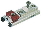 Gabelhalterung z.Wandmontage  f. Schiene 25x4 mm