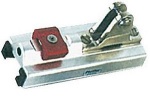 Feste Gabelhalterung  f. Schiene 25x4 mm