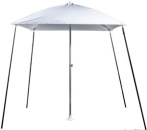 PARASOL faltbarer Bord-Sonnenschirm, weiß
