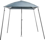 PARASOL faltbarer Bord-Sonnenschirm, grau
