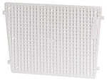 Heckschutzplatte, weiß 300x220 mm