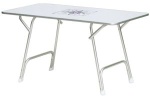 Hoher Qualitäts-Klapptisch, rechteckig 130x73 cm