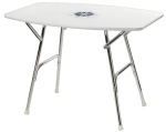 Hoher Qualitäts-Klapptisch, oval 95x66 cm