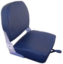 Sitz  klappbarer Rücklehne Polster Vinyl, navyblau