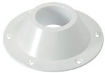 Aluminium, weiß Ersatzsockel f. Tischbeine Ø 165