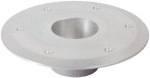 Ersatzockel aus Aluminium, eloxiert poliert Ø 80mm