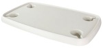 Verbundmaterial-Tisch, rechteckig weiß 760x460 mm