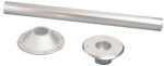 Tischfuß aus Aluminium, eloxiert Heavy Duty 70 cm