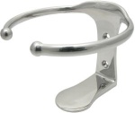 Glas-Halter einfach AISI316 Stiftschrauben 106x106