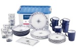 BLUE OCEAN anti-slip Komplettset f.6 Teller