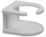 GlasTassehalter Polyethy weiß