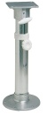 Drehbarer Stuhlfuß, ausziehbar poliert 45-62 cm