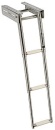 Teleskopleiter, klappbar schmal AISI316 3-stufig