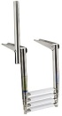 Leiter 4 Stufen m. Haltegriff 345 mm