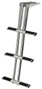 DIVER ausziehbare Leiter f. 3 Stufen schwarz