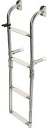 Klapp-Badeleiter AISI316 standard 4-stufig