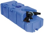 Schmutzwassertank m.Zerhacker 24 V 100 l