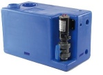 Schmutzwassertank m.Zerhacker 12 V 72 l