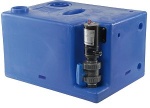 Schmutzwassertank m.Zerhacker 12 V 112 l
