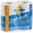 Delysoft Toilettenpapier, wasserlöslich 4er-pack