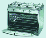 TECHIMPEX Kocher Marinertwo 2-flammig mit Herd
