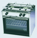 TECHIMPEX Kocher Compact 2-flammig mit Herd