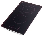 Glaskeramik-Kochfeld 2 Herdplatten