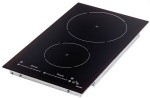 Glaskeramik-Induktionskochfeld 2 Herdplatten