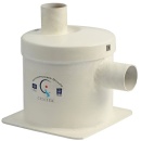 Schalldämpfer Austritt seitlich 63 mm