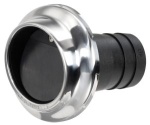 Auspuffausgang aus Technopolymer u.Edelstahl 40mm