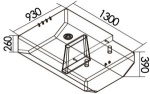 Treibstofftank 370 l
