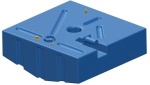 Treibstofftank Polyethylen189l