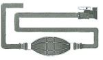 Treibstoffschlauch m.1 OMC Anschluss