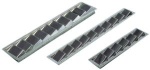 Lüftungsgitter VA-Stahl hochglanzpoliert 525x112mm