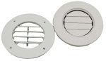 Lüftungsgitter ABS weiß 163 mm