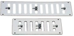 Lüftungsgitter VA-Stahl, poliert 152x76mm +Fliegen