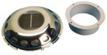 Ventilator aus VA-Stahl m.Solarzellen