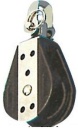 Einfachblock auf Kugellagern m.Schäkel 8x28mm