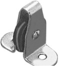 VA-Stahl-Einscheibenblock,vertikal Nylonrolle 4mm