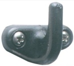Haken f.Spinnakerschottführung, Nylon schwarz