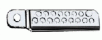 Wantenhänger, gebogen 108x23 mm