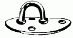 VA-Stahl Augplatte