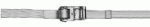 Polyester-Spanngurt, farbig m.Schnalle 25mm 250cm