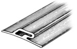Scheuerliste 3,5x60x16 schwarz