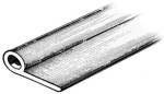 Abschlussleiste 2x34,1x13,5 grau RAL 7035