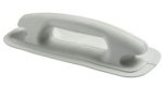 Schlauchbootgriff/-klampe 284x116 grau RAL 7035