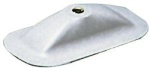Ruderdollerhalter 200x100 mm grau RAL 7035