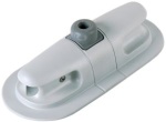 Ruderdollenhalter, grau 90 x 200 x 50 mm