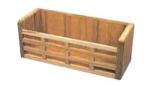 Teak-Ablagefach, kompakt 280x100x105 h mm