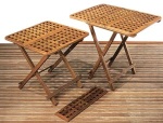 Teakholztisch klappbar 60x60 cm